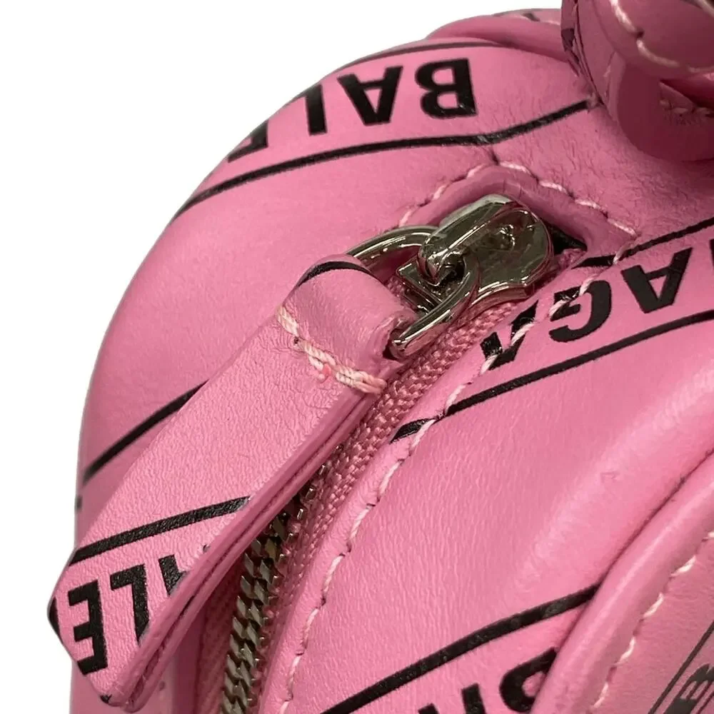 Balenciaga Everyday Camera Bag XS Shoulder Bag 552372 Pink Black - Picture 12 of 15